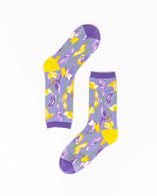 Sock Candy cotton socks women patterned floral sock